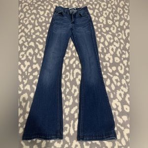 Kancans size 3 flare (hemmed at the bottom)